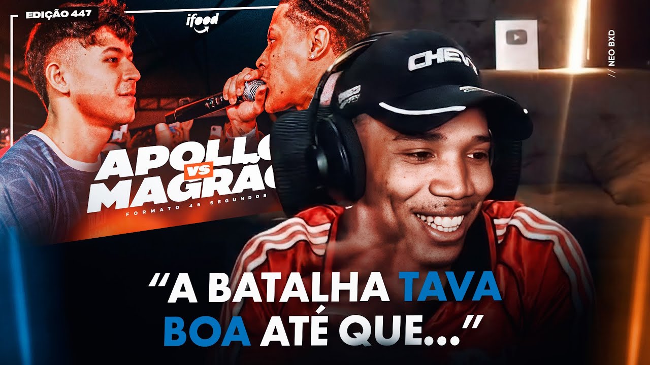 NEO REAGE À  APOLLO X MAGRÃO BATALHA DA ALDEIA 🔥