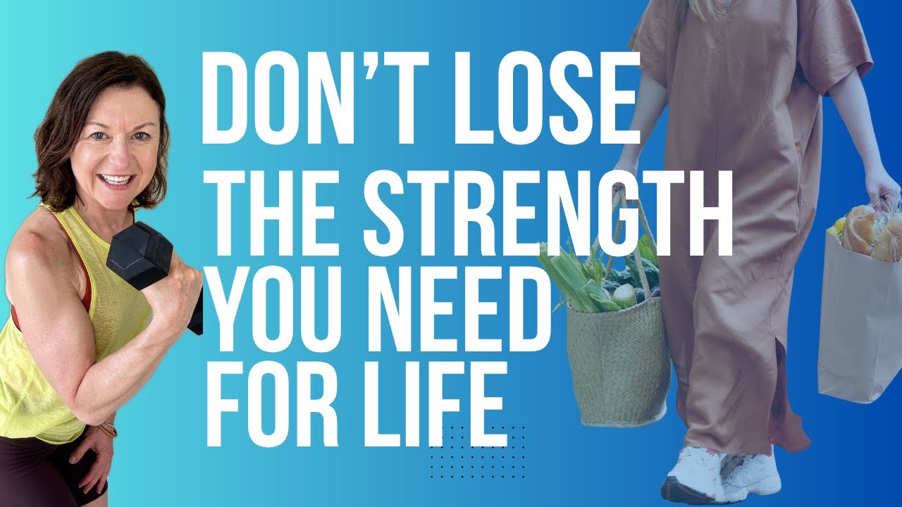 Don't lose Strength For Daily Life - 4 Functional Strength Exercises for the Over 50s
