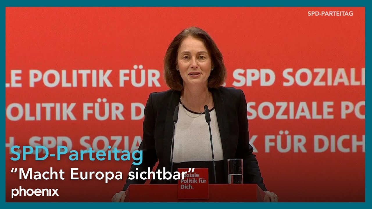 Rede von Katarina Barley (SPD/S&D) beim SPD-Parteitag | 28.06.2025