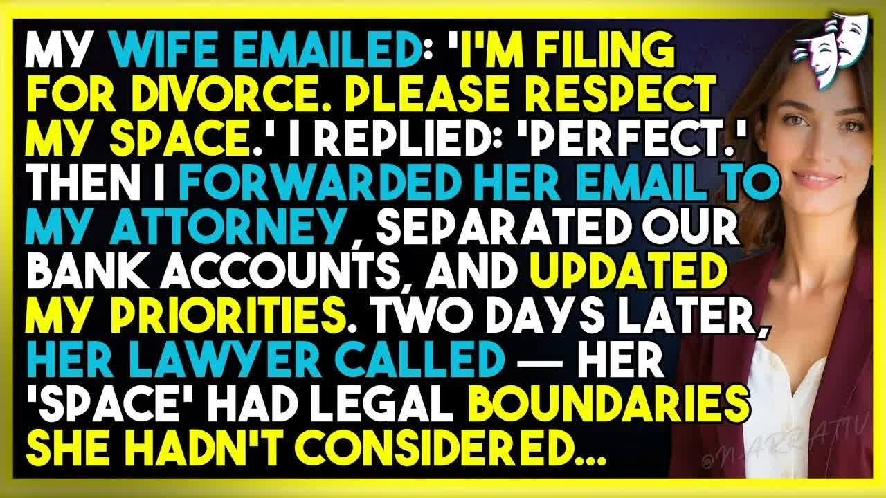 Wife Asked For 'Space' In Divorce Email—Discovered Legal Boundaries She Hadn't Considered!