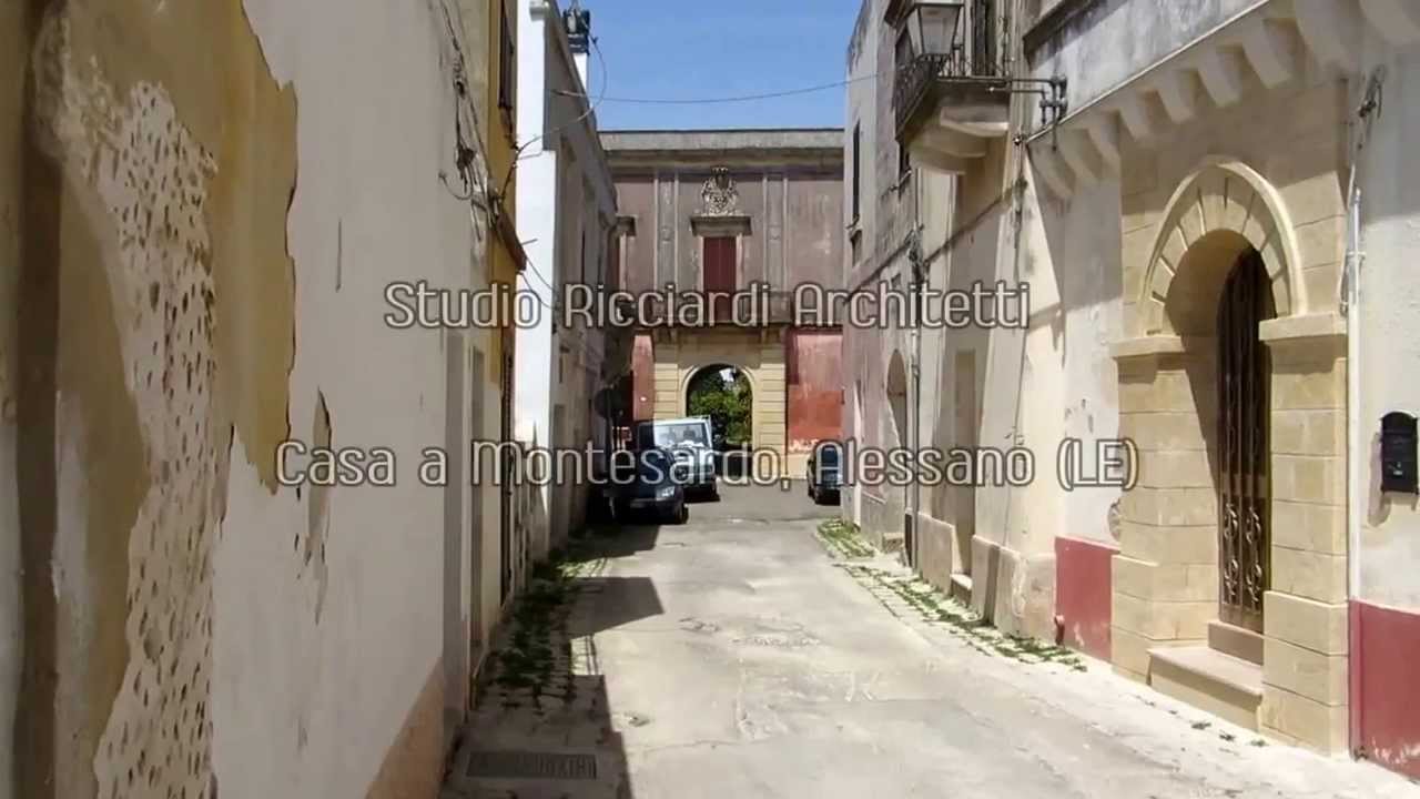 Casa a Montesardo - studio Ricciardi architetti associati