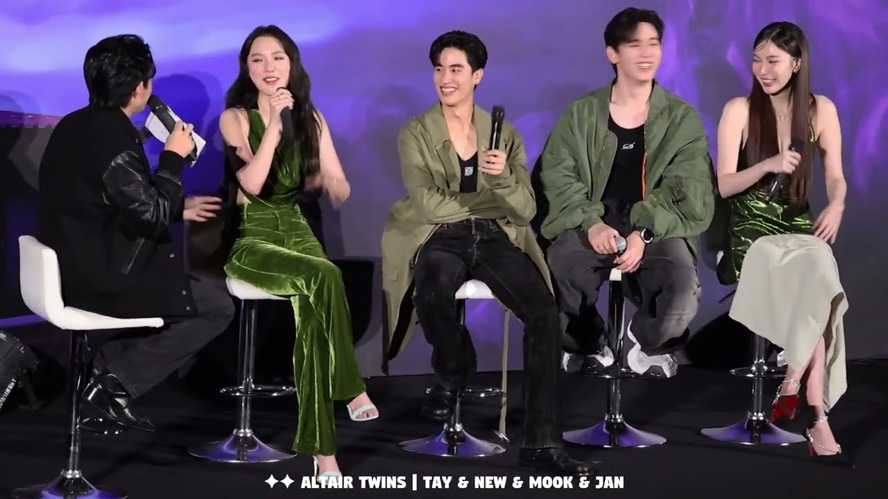 280824 Tay & New & Mook & Jan (เต+นิว+มุก+แจน) - Talk part 1 