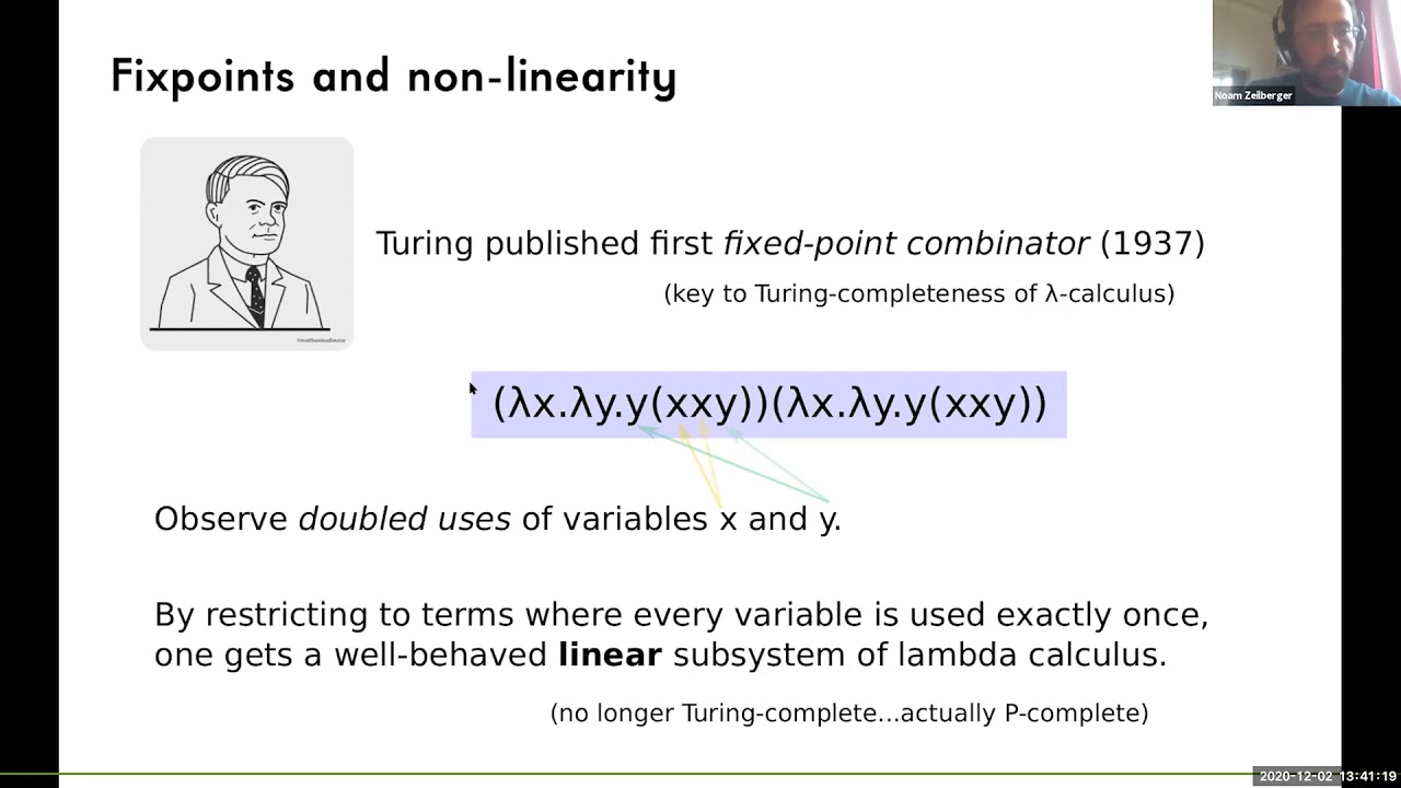 Noam Zeilberger - Untyped Linear Lambda Calculus and the Combinatorics of 3-valent Graphs