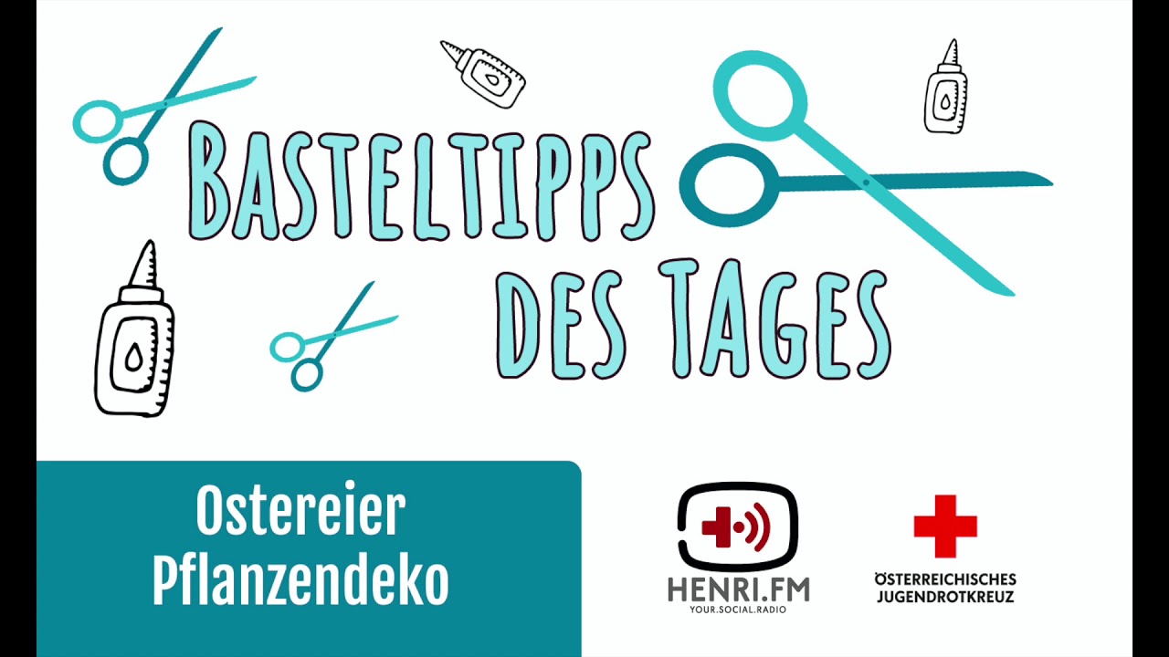 Ostereier Pflanzendeko - Basteltipp des Tages