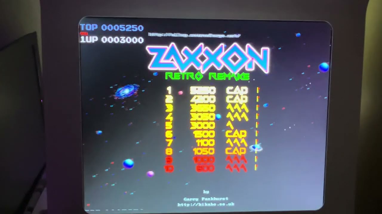 Zaxxon Retro Remake (G. Pankhurst - Windows)