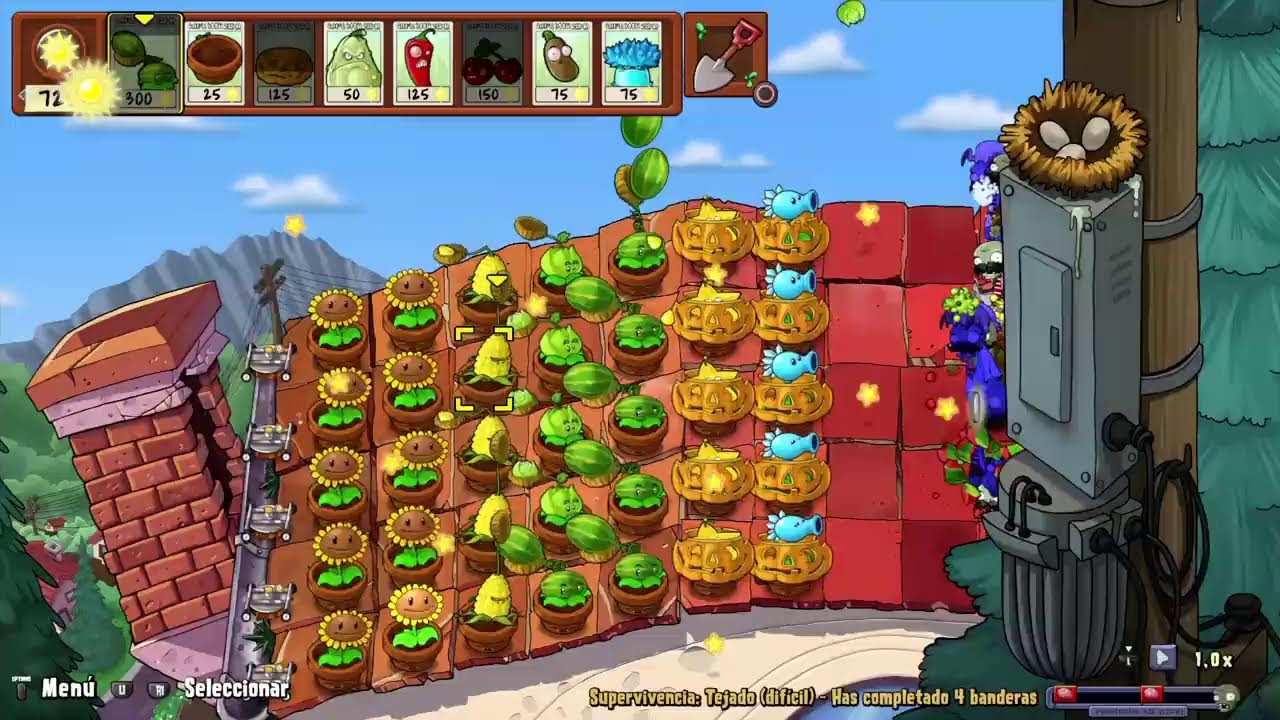 Plantas vs zombie replanted