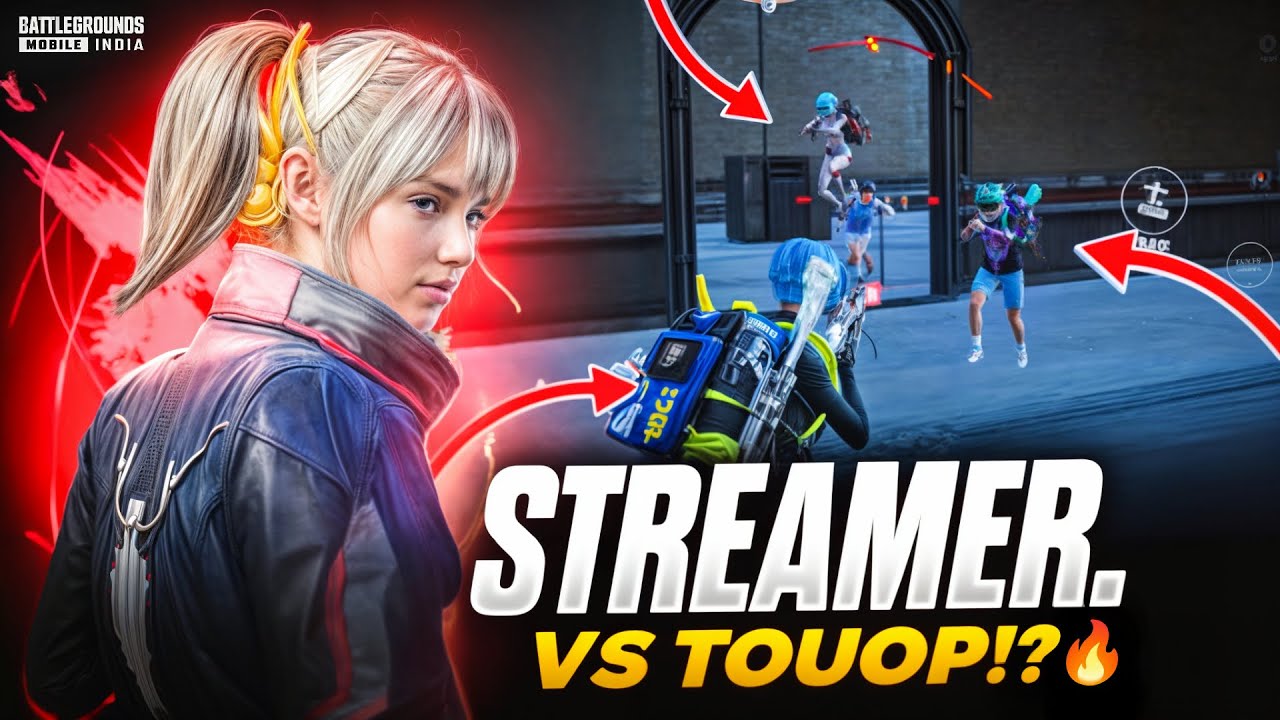 Accuracy Matters | TOUOP Vs Streamers Intense 1v4 Clutches | BGMI 🔱🔥