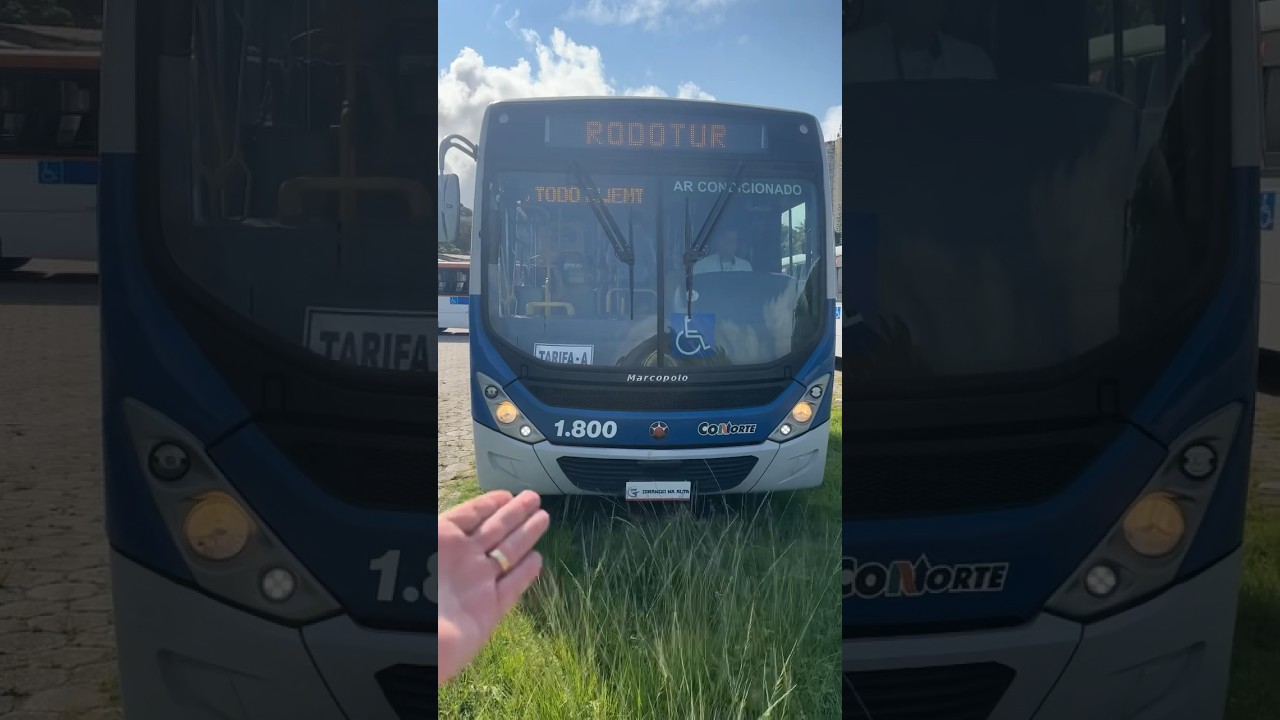 Bus&atilde;o DIFERENCIADO! #girandonaalta #onibus #marcopolo