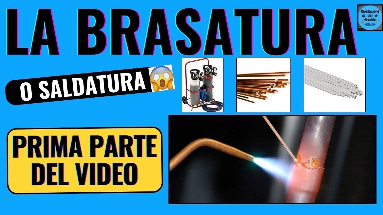 1. Come fare una brasatura rame rame e rame ottone. Preparazione dei tubi e bacchette di riporto.