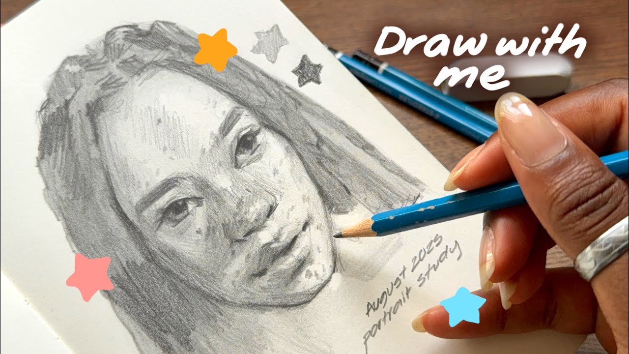 How I draw using pencils ✏️🌷  A not so comprehensive guide
