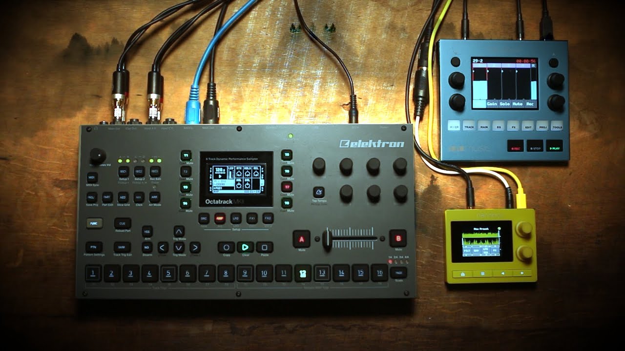 universe in a nutshell ... 1010music lemondrop & octatrack ... ambient