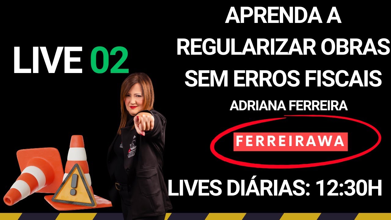 O que eu vou aprender no Curso COMBO de Regularização de Obras - Live  (12h30)