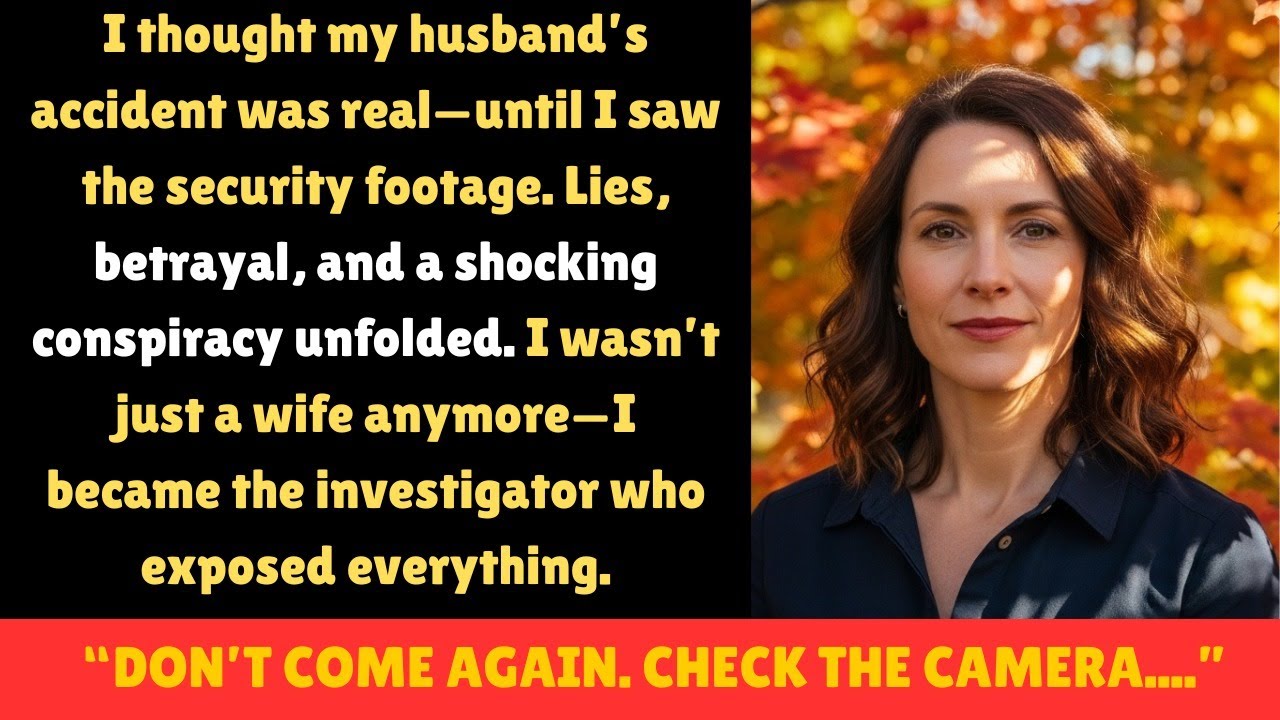 At My Husband’s Hospital Bed, a Nurse Gave Me a Note—What I Saw on the Camera Shattered Everything
