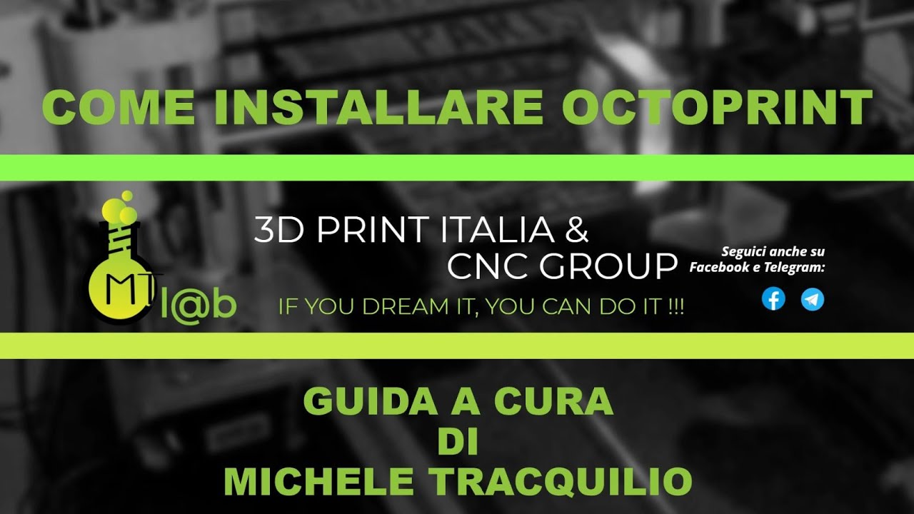 3D Print Italia -  installazione Octoprint su raspberry
