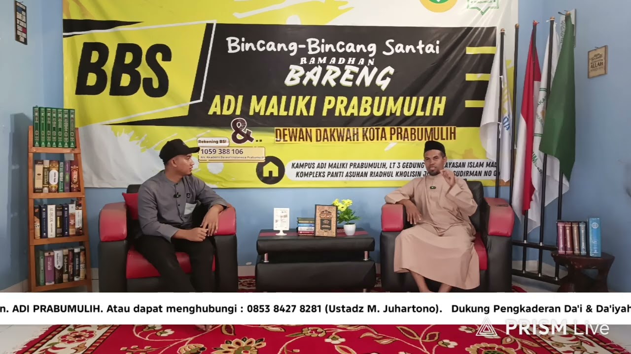 BBS RAMADHAN 1447 H Hadir Kembali Bersama Ustadz Kisman Murtholib,M.E.,Sy