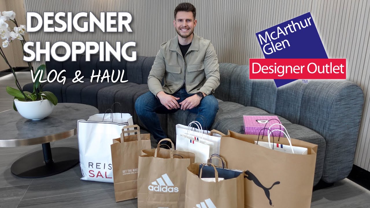 DISCOUNTED Designer Outlet Shopping Vlog & HUGE Spring Clothing Haul (Reiss, Lacoste, Nike & More)
