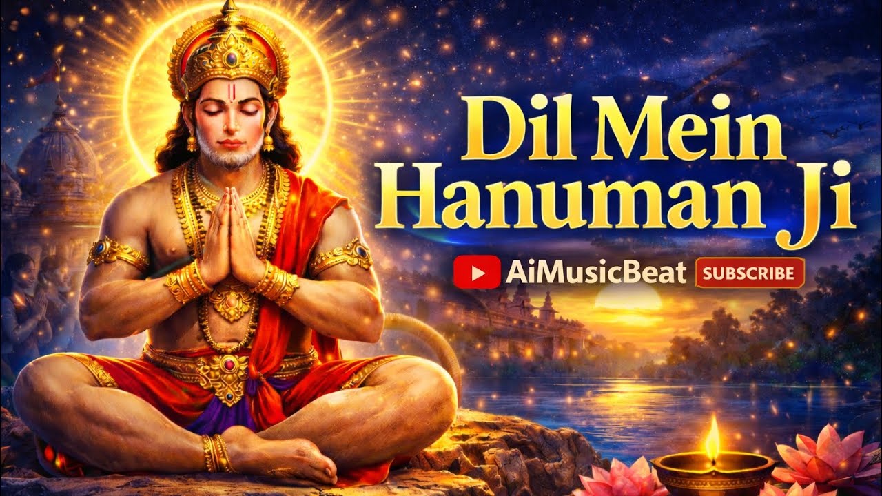 Dil Mein Hanuman Ji | Peaceful Hanuman Bhajan | Male Female Devotional Song | AiMusicBeat