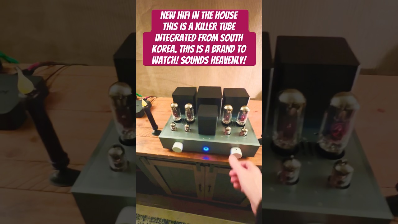 New HiFi in the House! Gorgeous tune amp from South Korea! #hifi #hifiaudio #stereo