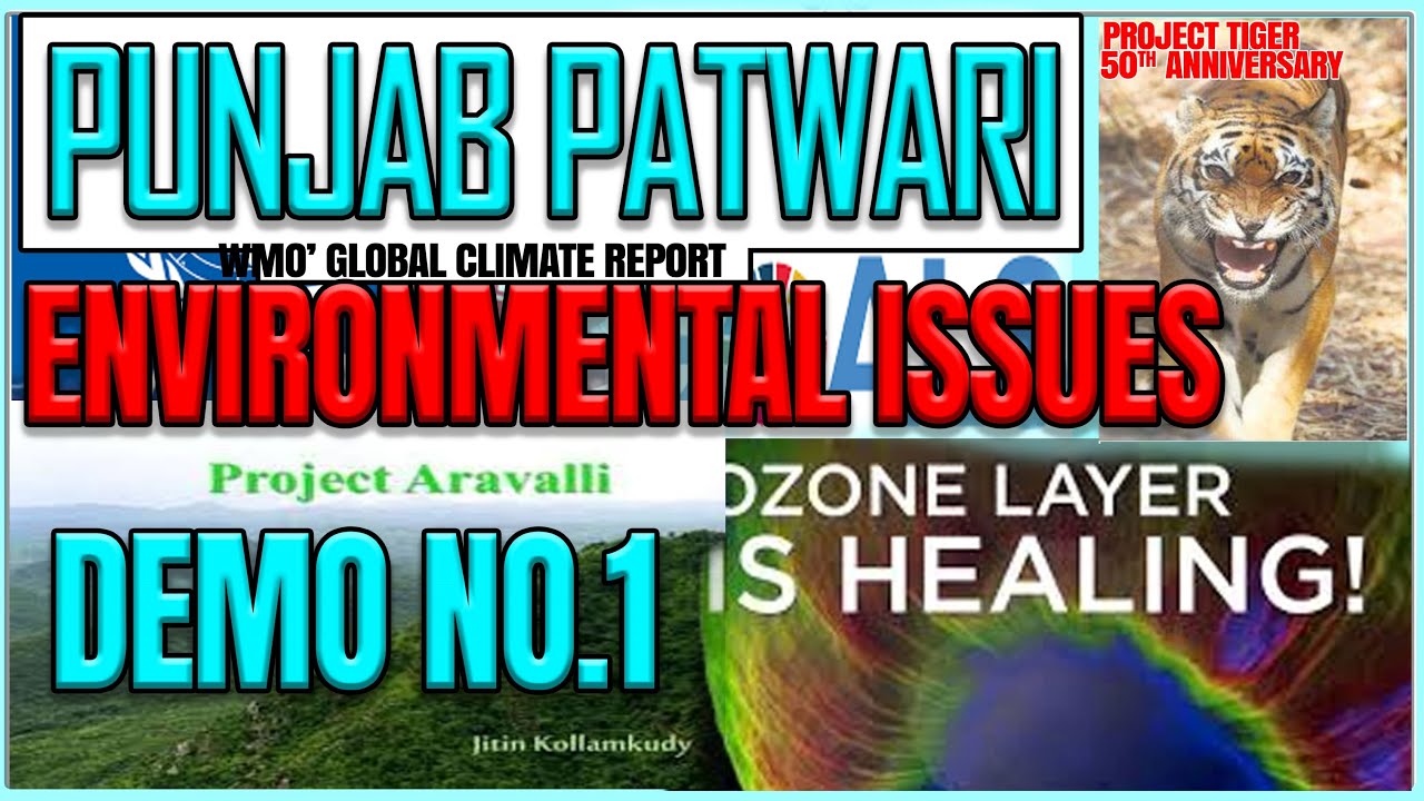 Punjab Patwari Environmental Issues