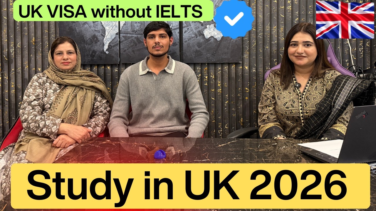 Study in UK without IELTS 2026 | UK VISA Ratio 2026 | UK VISA without Interview 2026