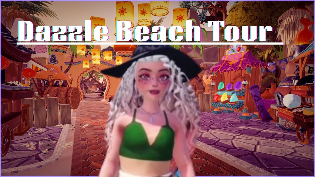 Dazzle Beach Tour | Dreamlight Valley 