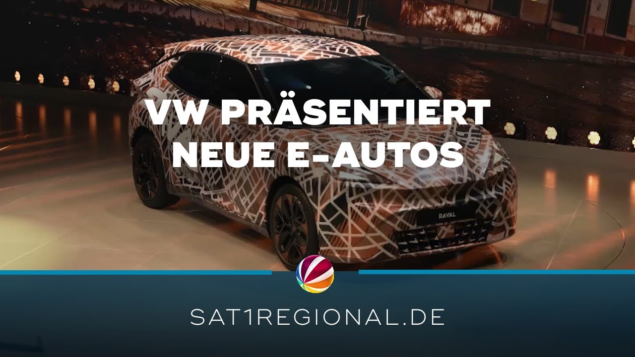 E-Autos: Volkswagen-Konzern stellt vier neue Fahrzeuge vor