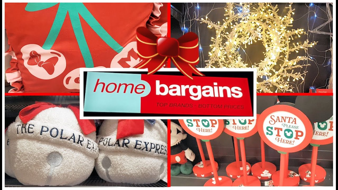 HOME BARGAINS | DECEMBER 2025 | CHRISTMAS DECORATIONS | GIFTS | SHOP WITH ME