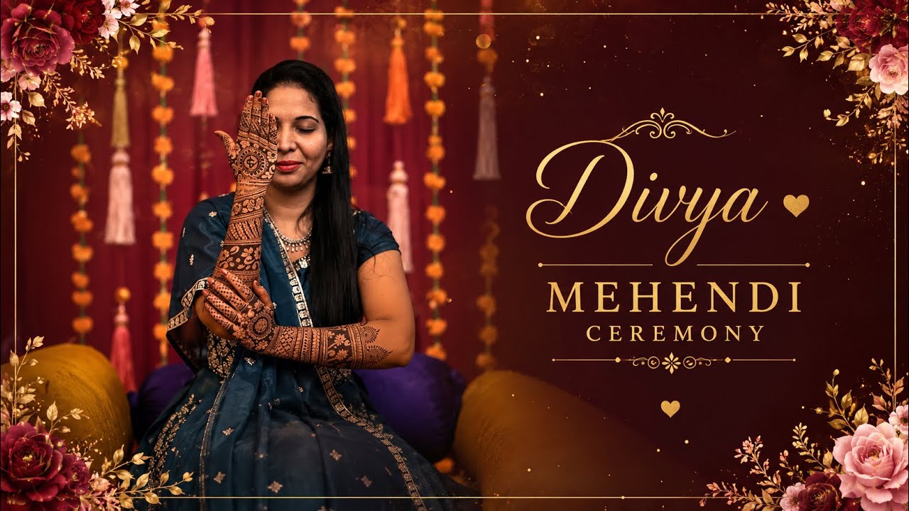 Divya’s Mehendi #avivya #bride #hubbywify #august28 #mehendi