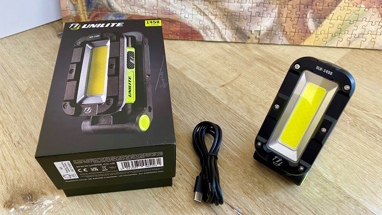 Unilite SLR-1450 Compact Work Light Unboxing