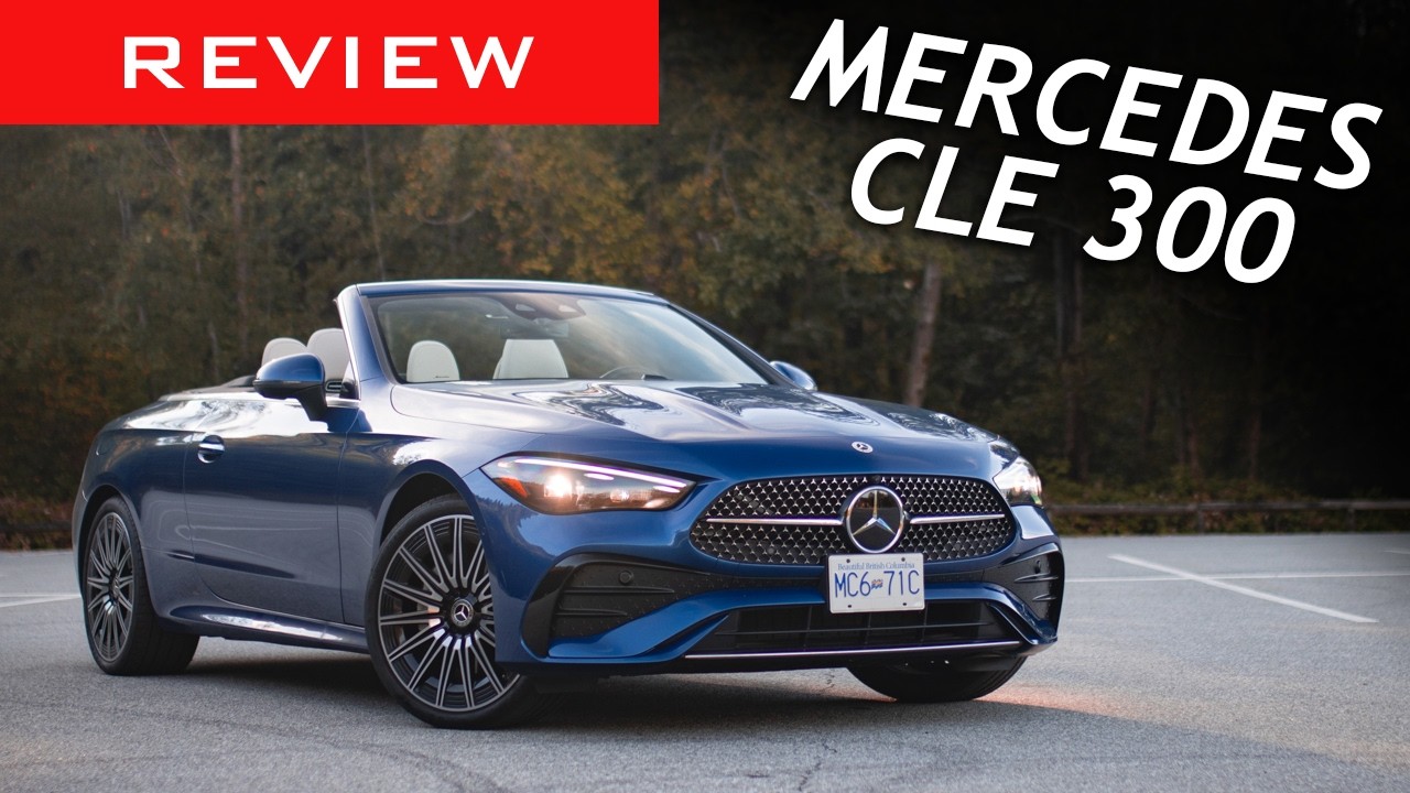 2024 Mercedes-Benz CLE 300 Cabriolet Review / More C-class or E-class?