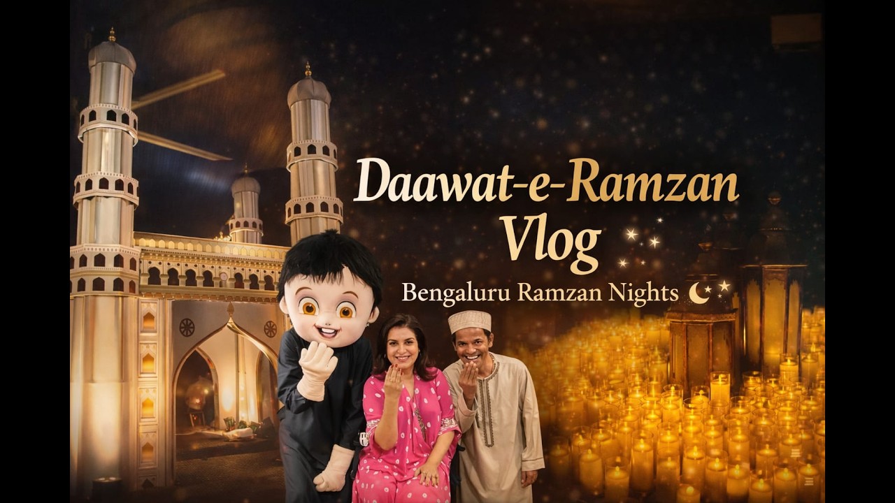 Daawat-e-Ramzan Bengaluru 2026 | India's Biggest Ramzan Expo Vlog