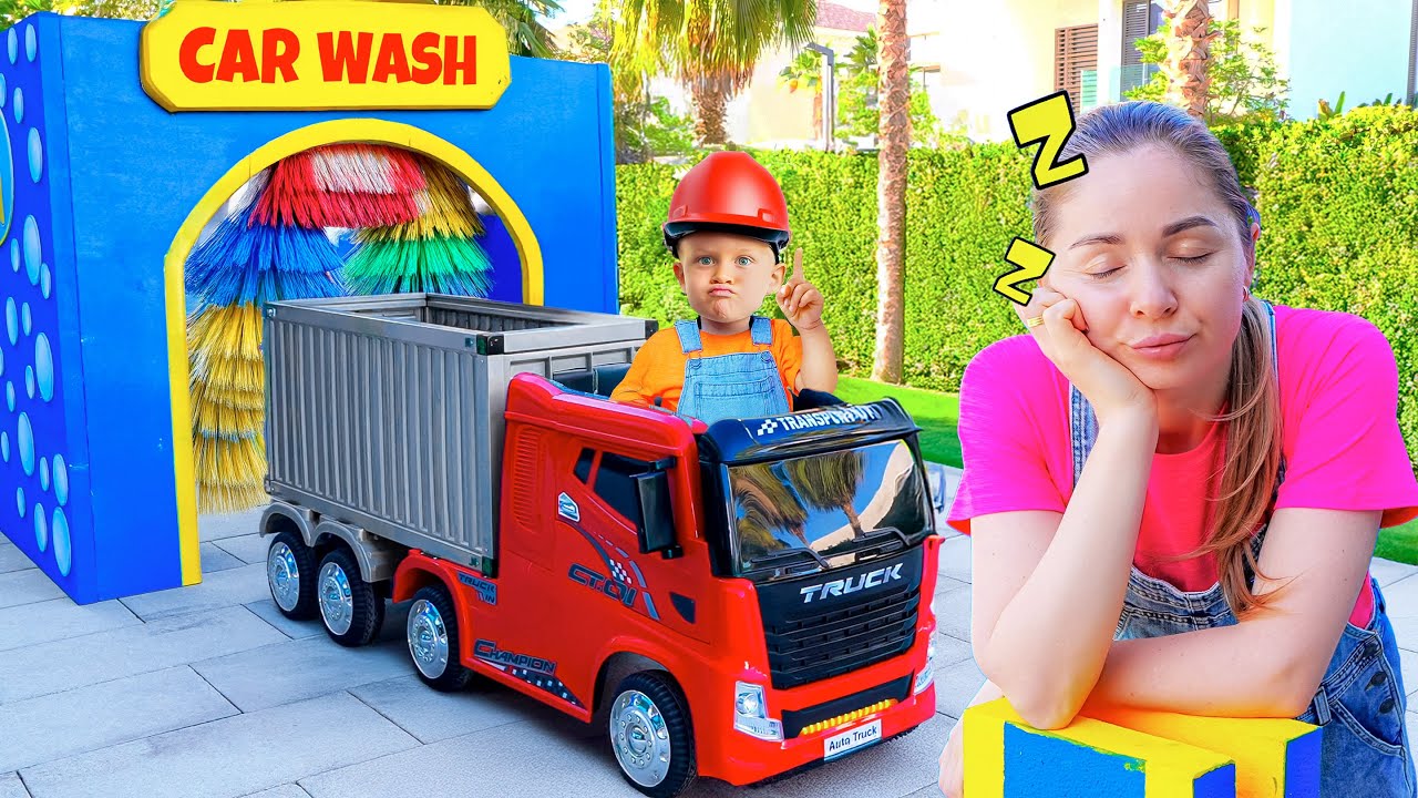 Petualangan Cuci Mobil Oliver