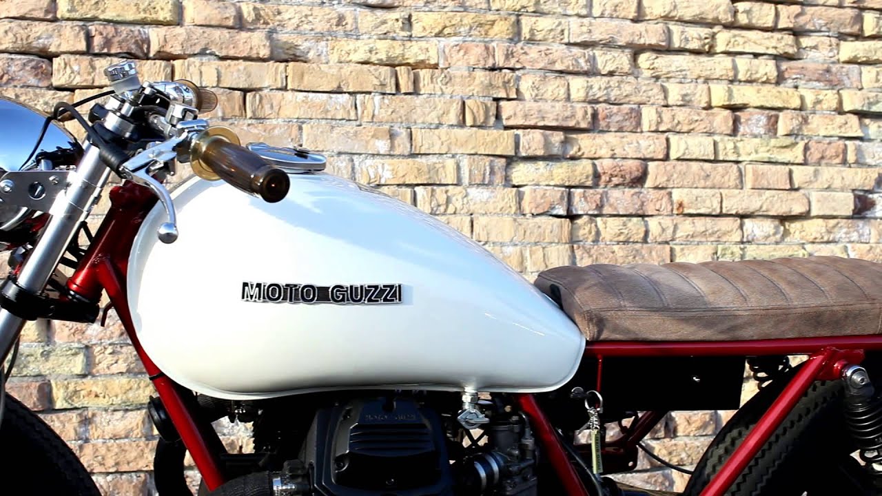 BOMBAY #3 by Bombay Street Garage, Moto Guzzi V65c Bratstyle/Bobber