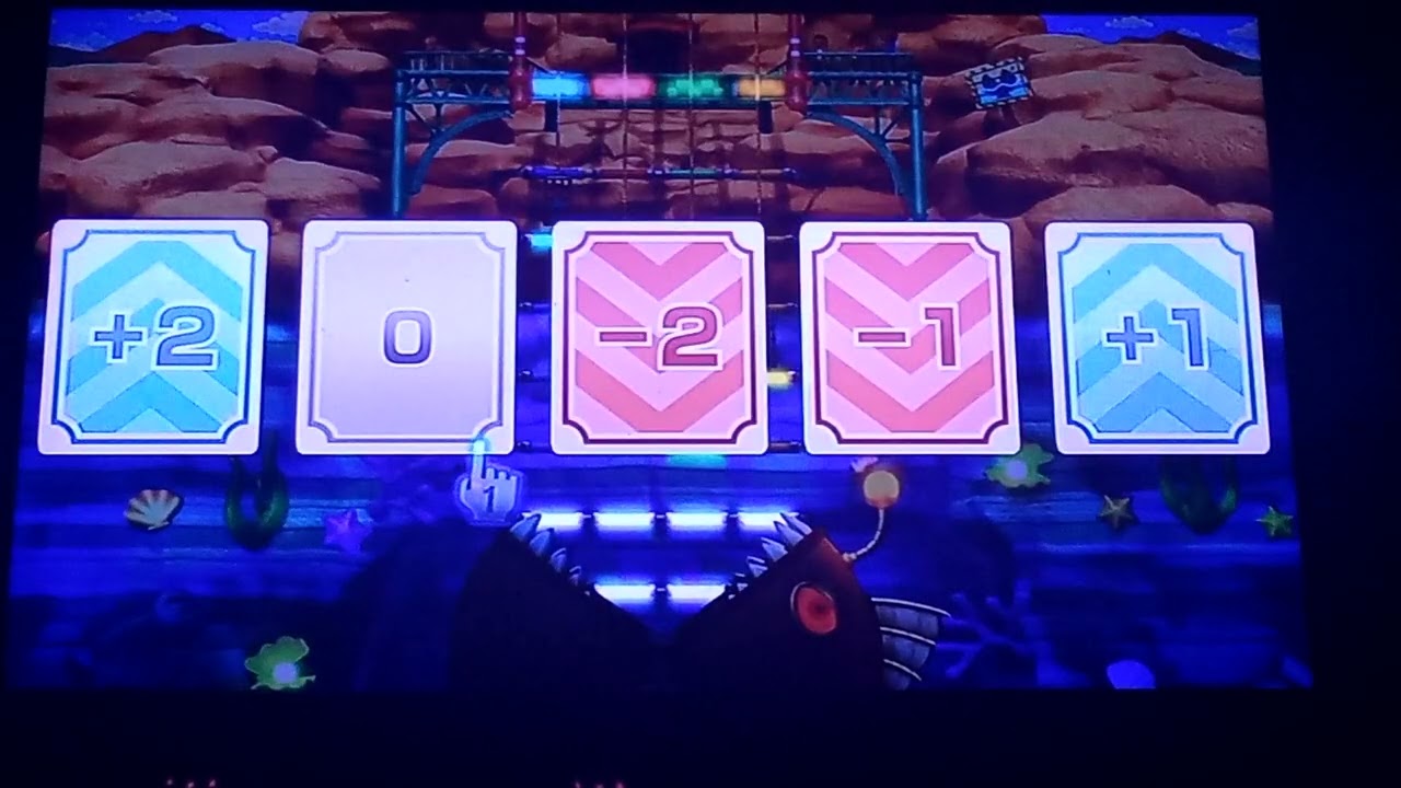 Wii Party U Free Play Cage Chomp My T.T Folicia vs Clara vs Rie vs Araceli (Master Difficulty)