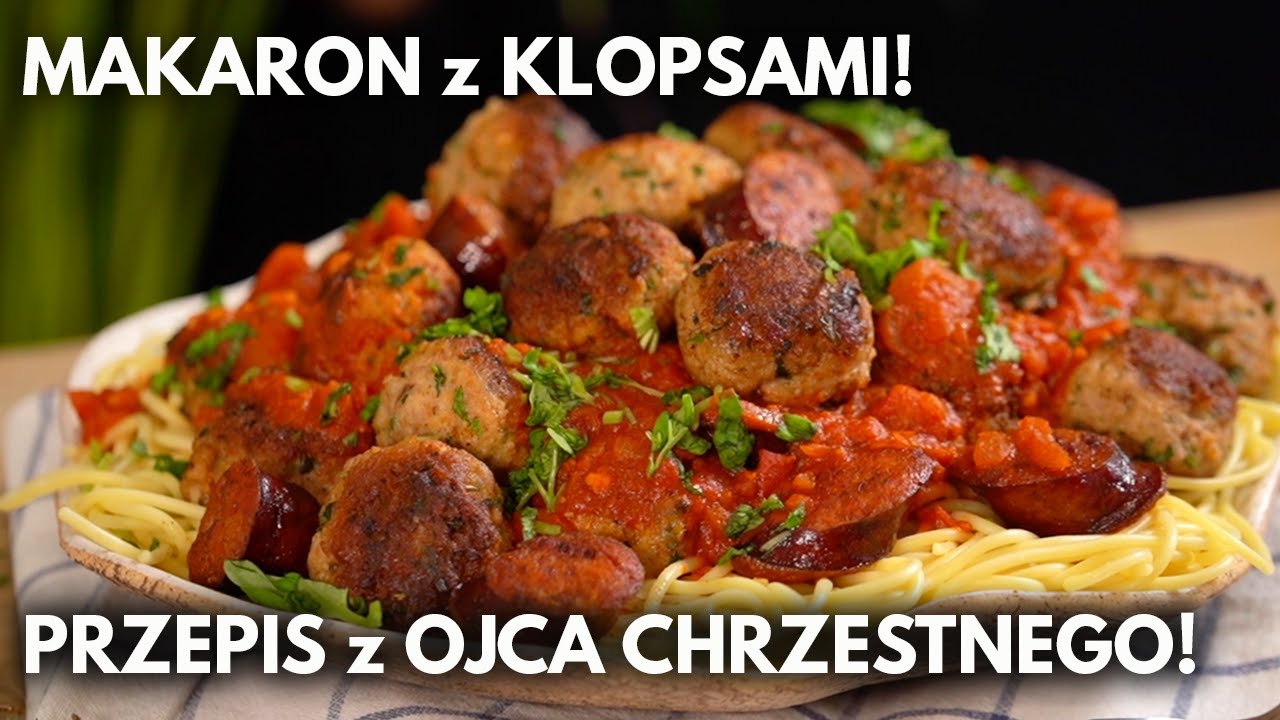 Robię SPAGHETTI z KLOPSAMI z OJCA CHRZESTNEGO! | Pascal Brodnicki