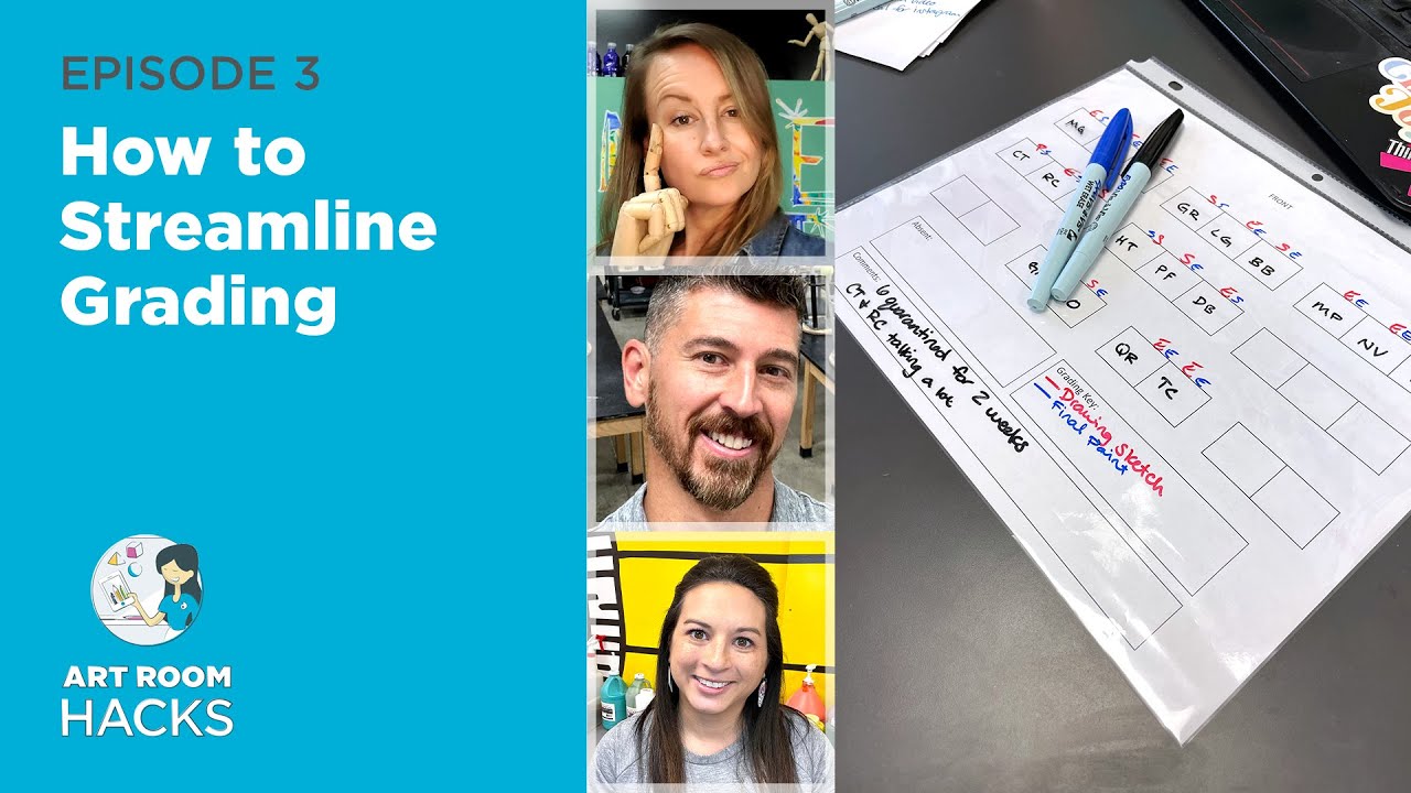 Art Room Hacks | How to Streamline Grading (Ep. 3)