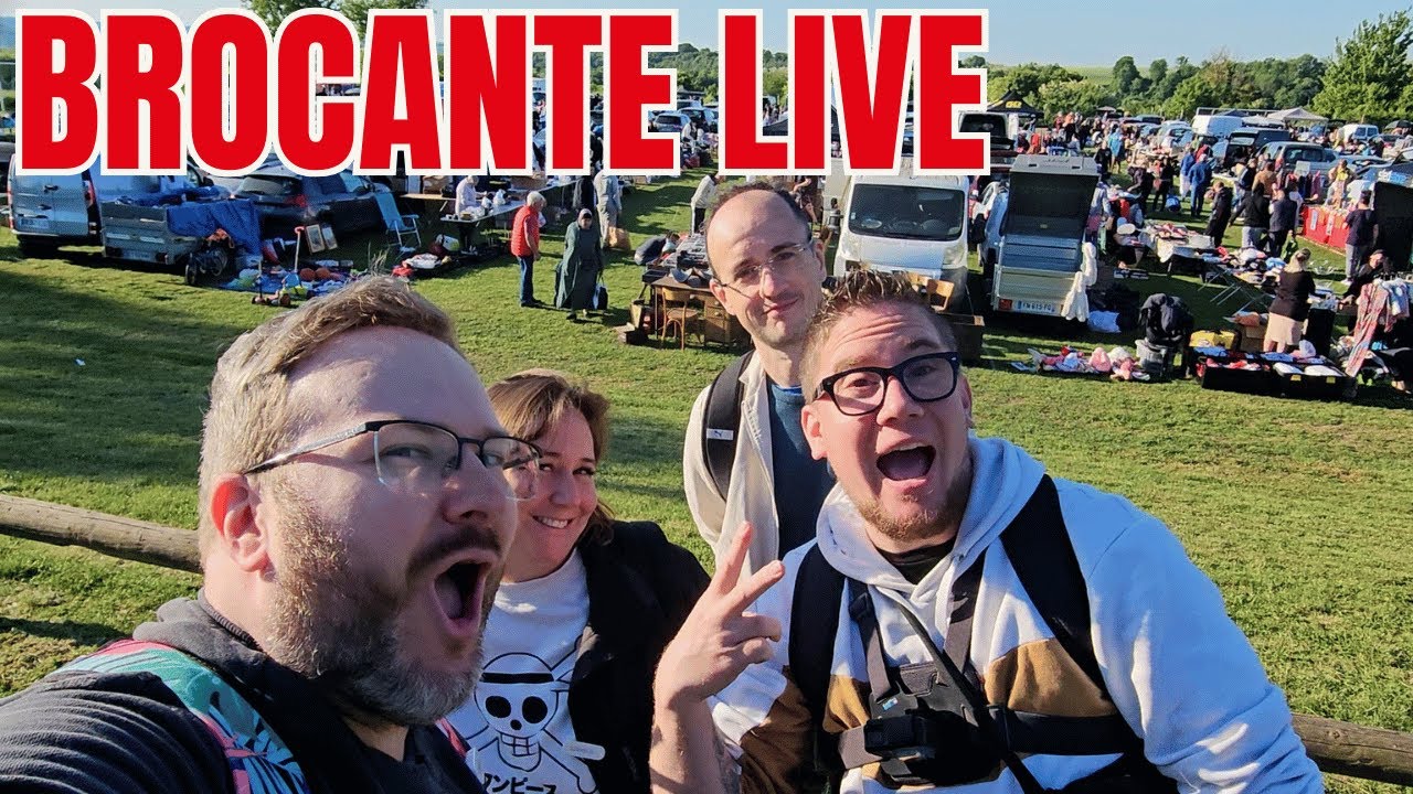Brocante avec didinouwalker et indy jeux vide grenier