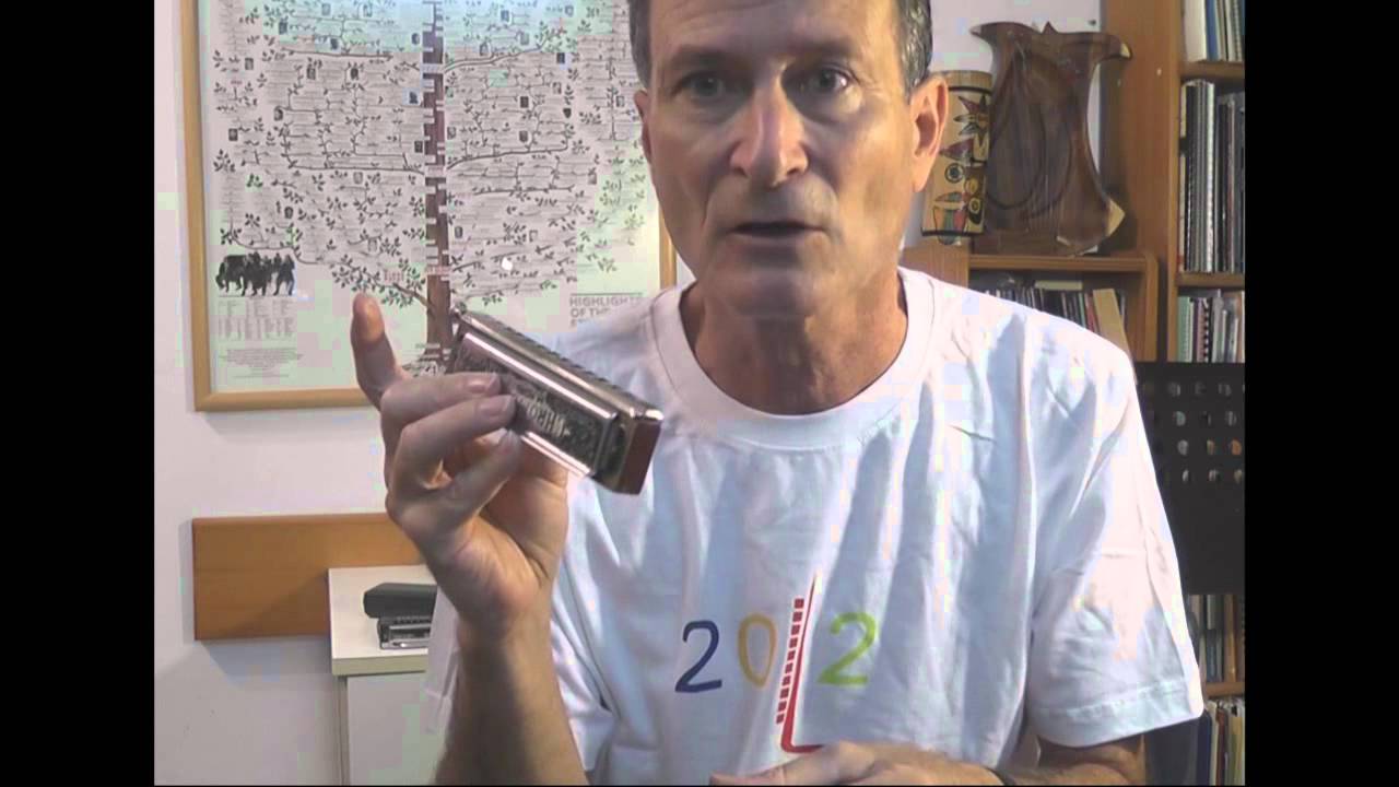 שיעור - 1 במפוחית: החזקת המפוחית - Harmonica Lesson Holding the Harmonica