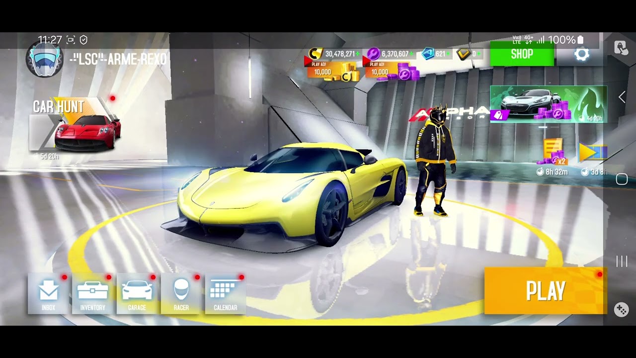 Asphalt 8 || Redeem gift