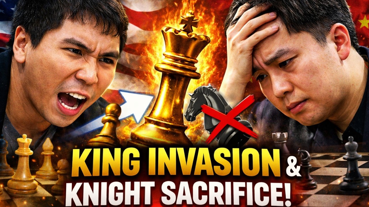 King Marches Into the Fire – Wesley So Suffocates Wu in a Ruthless Endgame