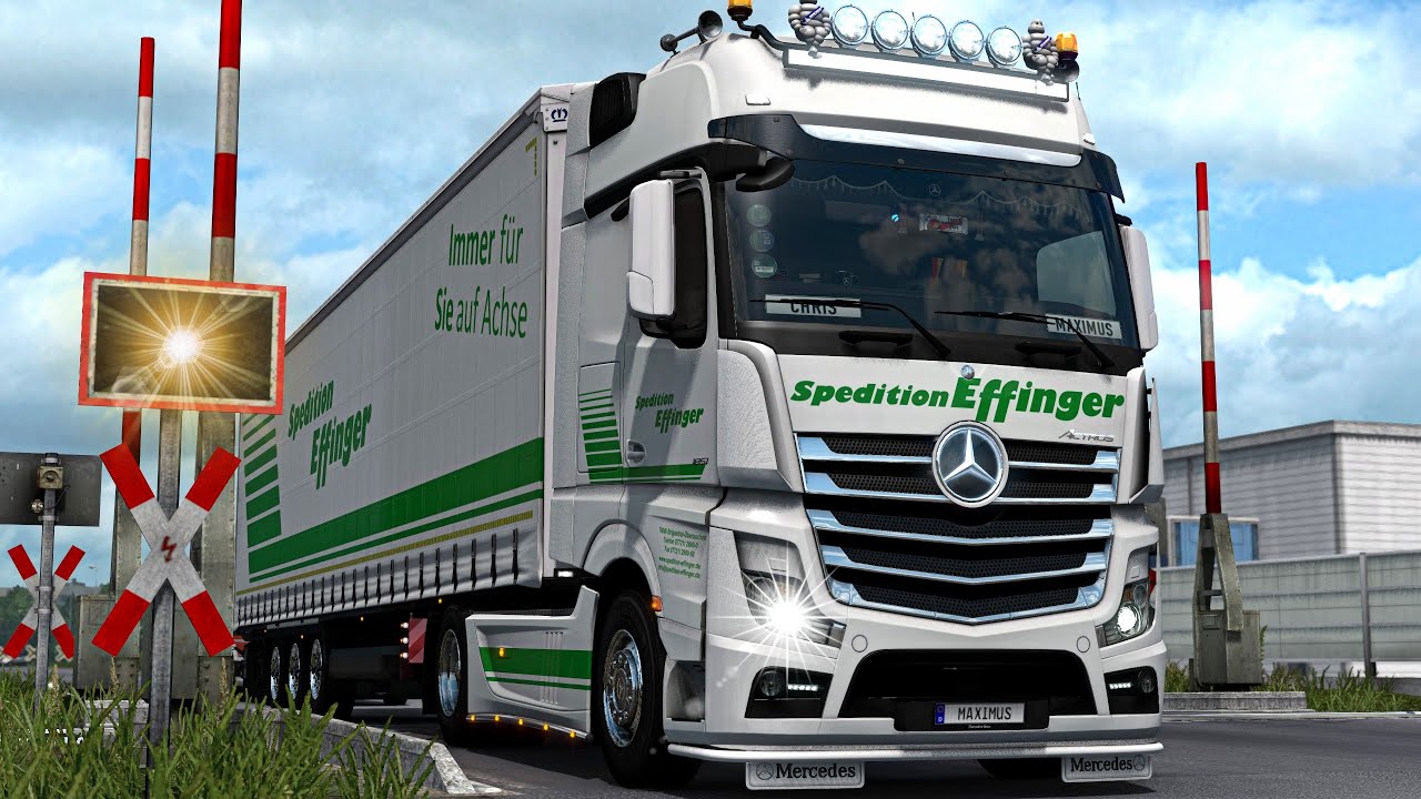ETS2 Mit der Spedition Effinger von Koblenz - Stuttgart [#1564] EURO TRUCK SIMULATOR 2