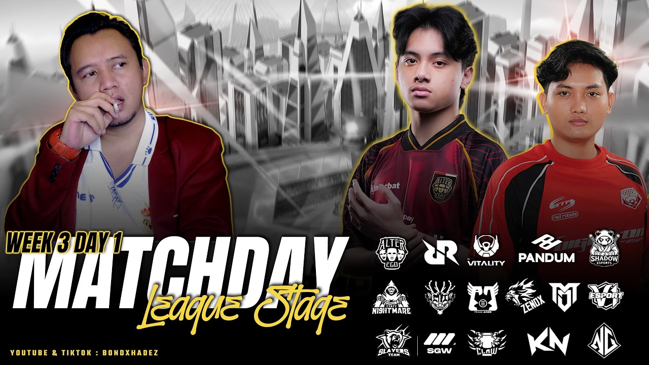 🔴[ LIVE ] PMPL LAST WEEK , W3D1 LETS GO   | #PUBGMOBILE #2026PMPLIDSPRING