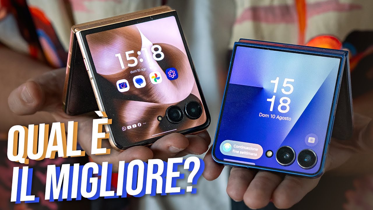 CONFRONTO Motorola Razr 60 Ultra VS Samsung Galaxy Z Flip 7: SFIDA TRA FLIP PHONE!