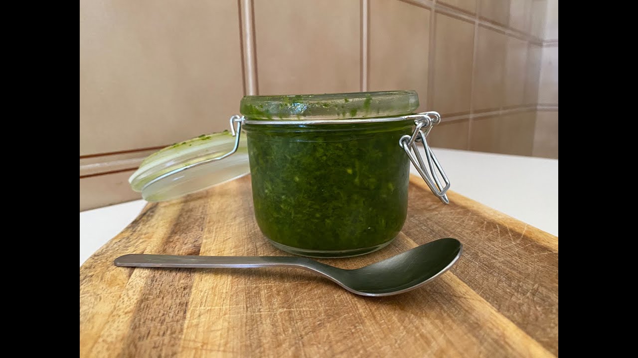 PATE' DI PREZZEMOLO ! Per ogni tua ricetta facile e veloce ! FATTO IN CASA !