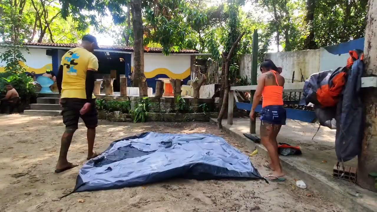 acampando na Toca do Chico