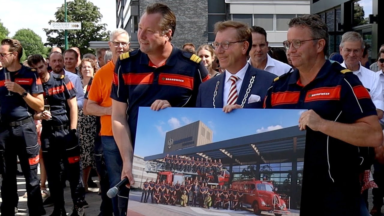 Hypermoderne Brandweerkazerne van Veenendaal officieel geopend