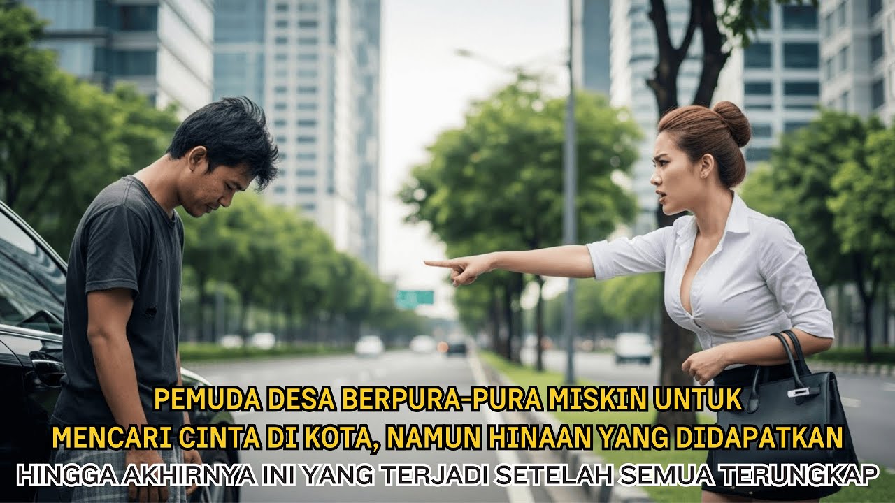Pemuda Desa Pura Pura Miskin Untuk Mencari Cinta Di Kota, Saat Terungkap Semua Terkejut