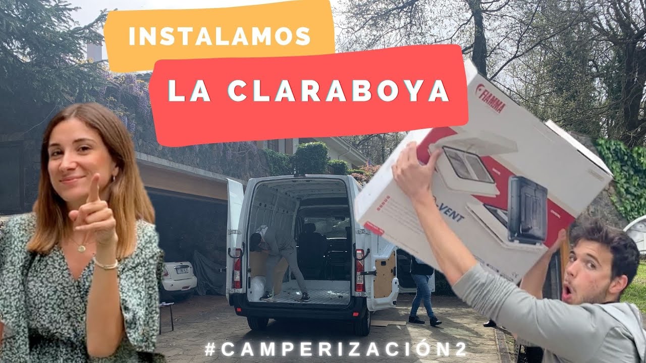 #Camperización2 Instalación CLARABOYA FIAMMA TURBO VENT PREMIUM!