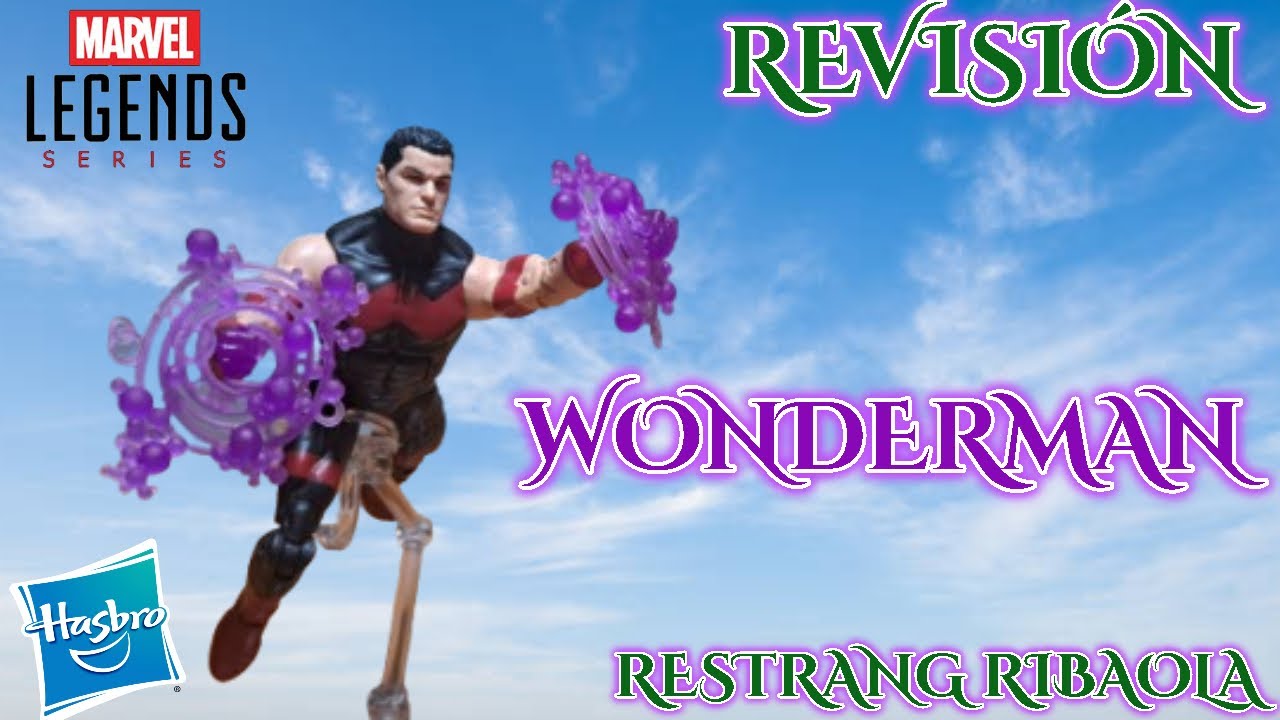Revisión/review WONDERMAN Marvel Legends wave ABOMINACIÓN BAF hasbro en español Restrang Ribaola