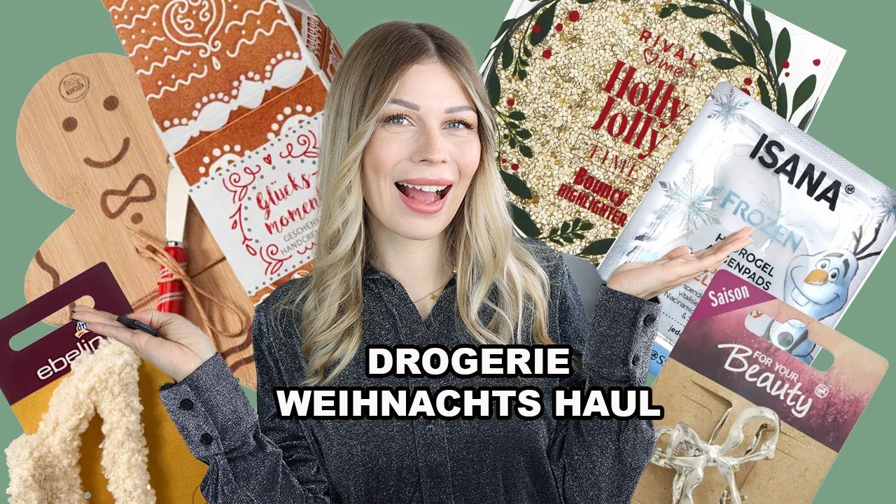 dm und Rossmann Drogerie Weihnachts Must Haves I Kim Wood
